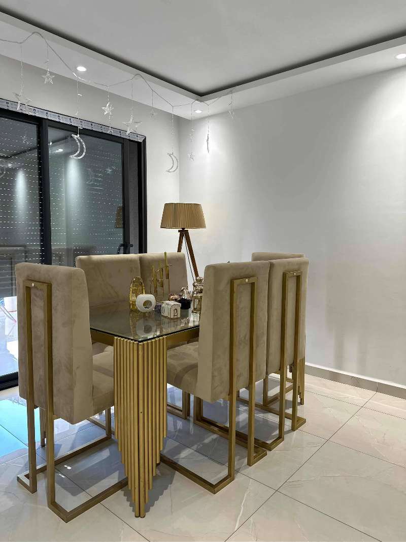 ✨Table à manger moderne + 6 chaises + table basse+ tables gigognes✨